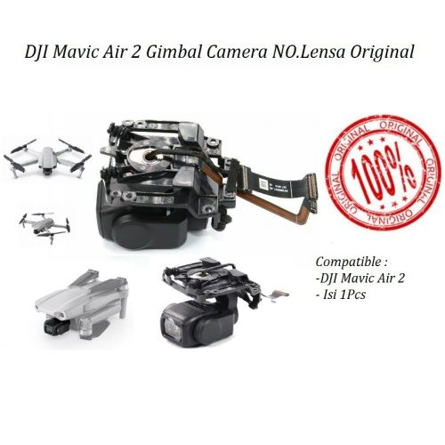 DJI Mavic Air 2 Gimbal Motor Flexible Yaw Pitch Roll - NO Camera Lensa